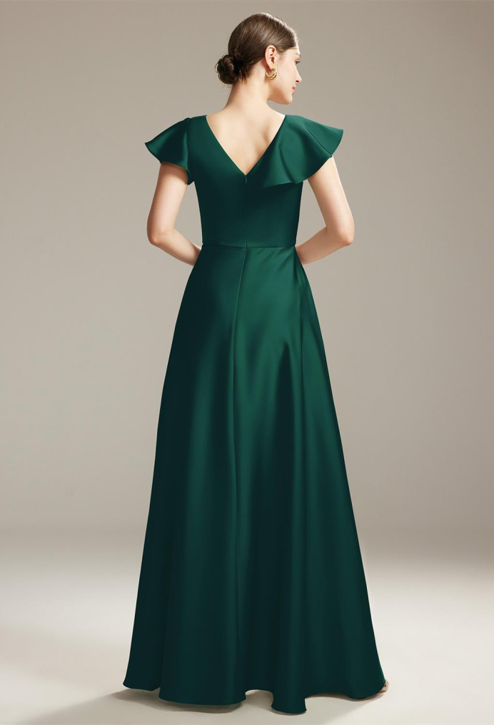 AW Mayella Hunter Green  Bridesmaid Dresses